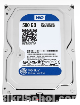 WD Blue 500GB Desktop Hard Disk Drive